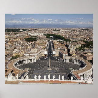 St Peters Square, Rom Poster