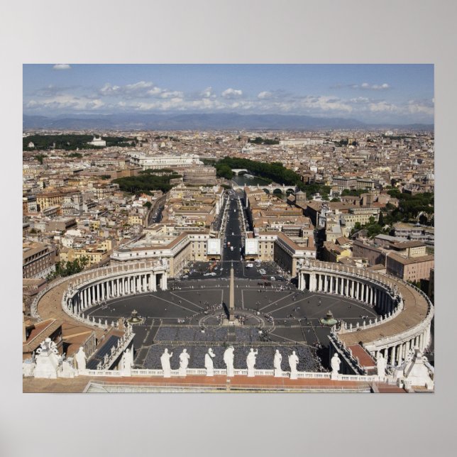 St Peters Square, Rom Poster (Framsidan)