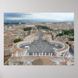 St. Peter's Square Rom Poster