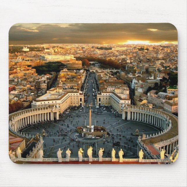 St Peter's Square Vatican Musmatta (Framsidan)