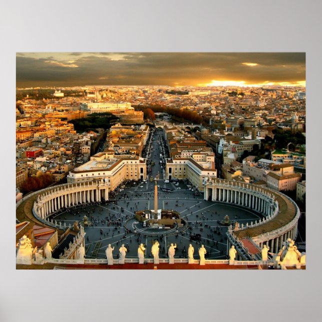 St Peter's Square Vatican Poster (Framsidan)