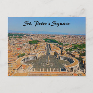 St. Peter's Square Vykort