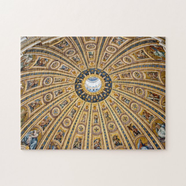 St. Petersbasilikans kupol - Vatikanen, Rom, Itali Pussel (Horisontell)