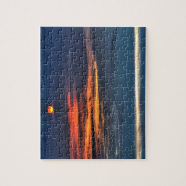 St.Petersburg Beach Florida Sunset Pussel (Vertikal)