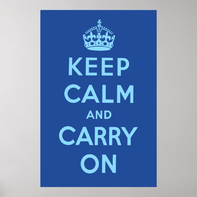 St. Petersburg Blue Poster (Framsidan)