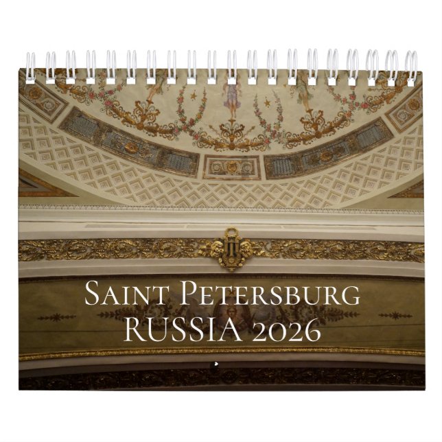 St Petersburg Calendar 2026 Kalender (Omslag)