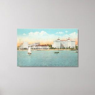 St Petersburg FL - strand beskådar av Soreno Canvastryck
