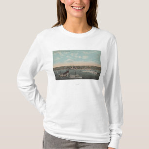 St Petersburg FL - strand beskådar med Tee Shirt