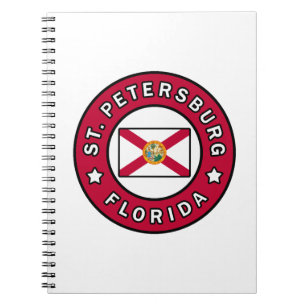 St. Petersburg Florida Anteckningsbok