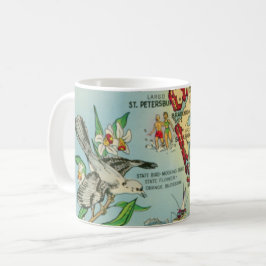 St. Petersburg Florida Kartmugg Kaffemugg