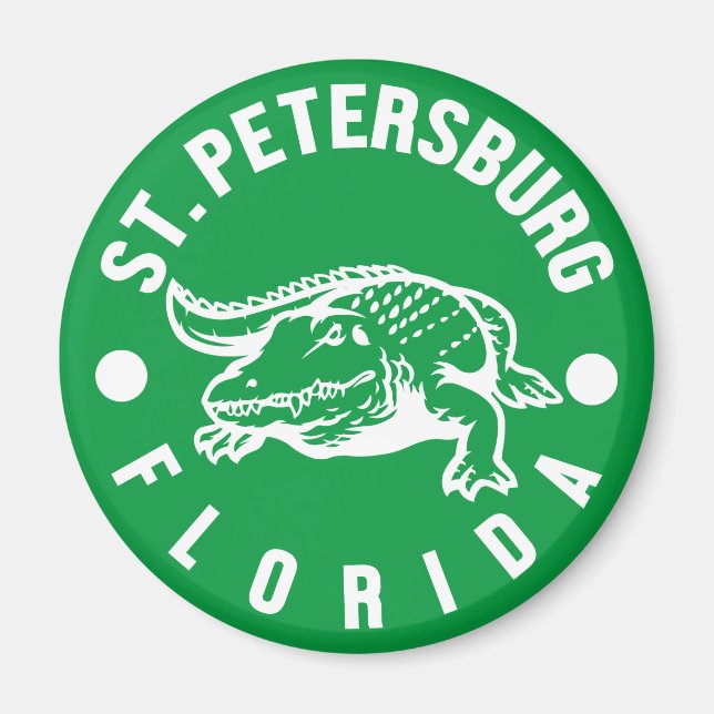 St. Petersburg,Florida Magnet (Framsidan)
