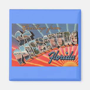 St Petersburg Florida Magnet