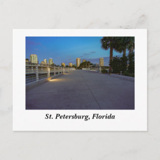 St. Petersburg, Florida morgon Vykort