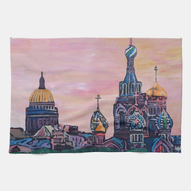 St Petersburg II Kökshandduk (Horisontell)