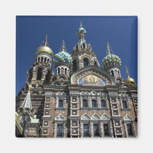 St Petersburg kyrka, Ryssland Magnet