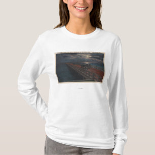 St Petersburg månbelyst FL - beskåda av Gandy T Shirt