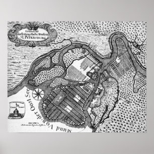 St Petersburg planerar Poster