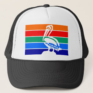 St Petersburg stadsflagga Florida Amerika Truckerkeps