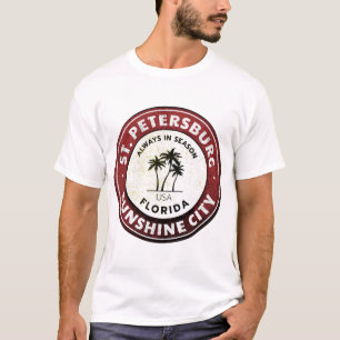 St. Petersburg Sunshine City Florida T Shirt