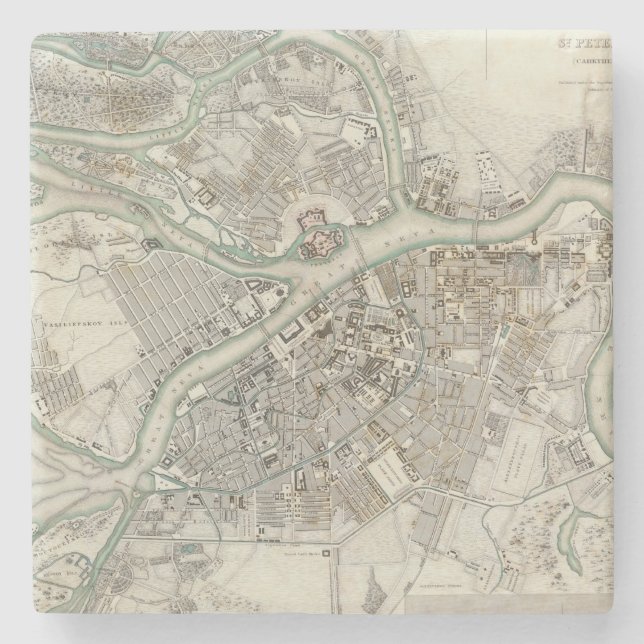 St Petersburg Underlägg Sten (Framsidan)