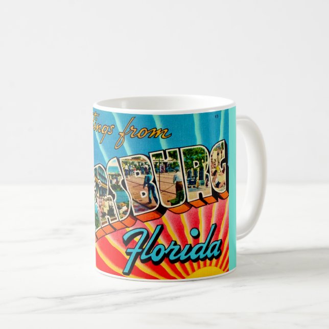 St Petersburg Välkomstmugg Kaffemugg (Framsida höger)