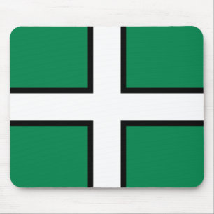 St. Petrocs flagga/Flagga av Devon Mouse Pad Musmatta