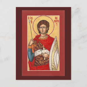 St. Phanourios Prayer-kort Vykort