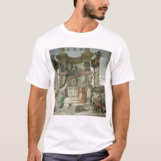 St Philip som Exorcising en demon, c.1497-1500 T Shirt (Framsida)