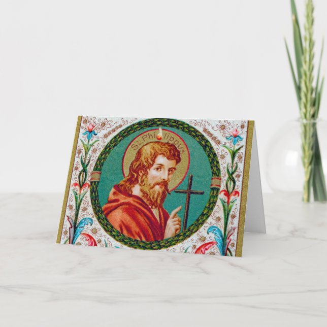 St. Philip the Apostle (JMAS 10) Greeting Card Kort (Framsida)