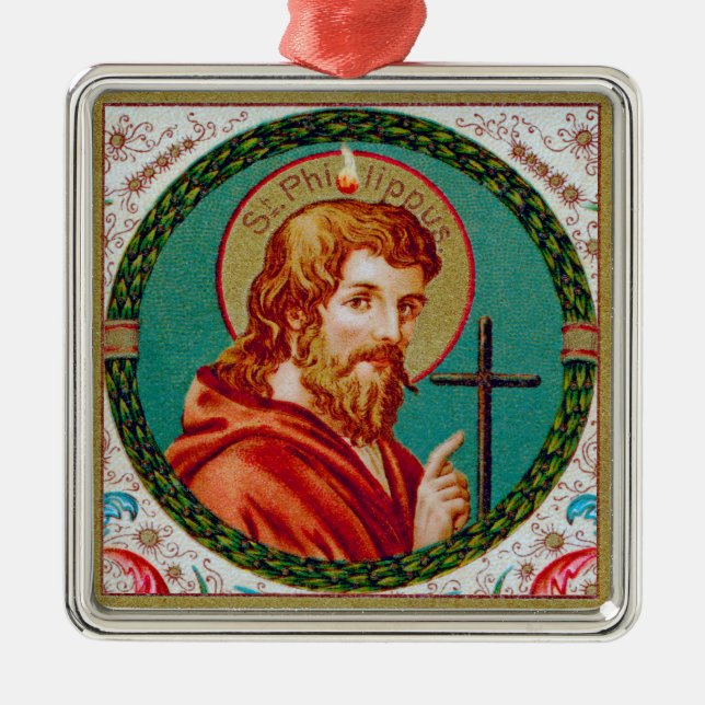 St. Philip the Apostle (JMAS 10) Julgransprydnad Metall (Framsidan)