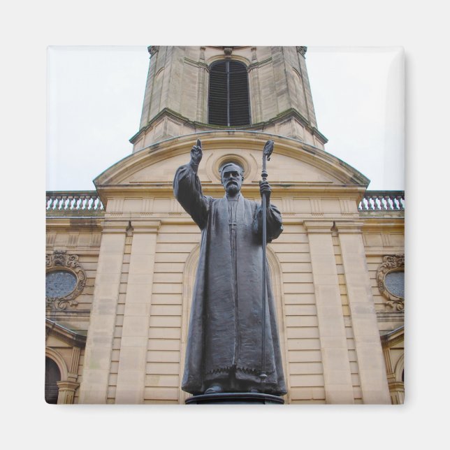 St. Philip's Cathedral - staty of Charles Gore Magnet (Framsidan)