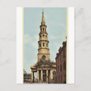 St. Philip's Church, Charleston, S.C. klassisk Pho Vykort