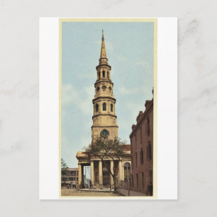 St. Philip's Church, Charleston, S.C. klassisk Pho Vykort