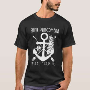St Philoa Symbols Catholic Saints Youth T Shirt