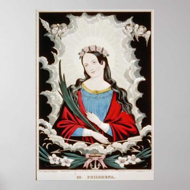 St. Philomena - 1845 Poster (Framsidan)