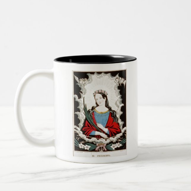 St. Philomena - 1845 Två-Tonad Mugg (Vänster)