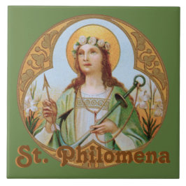 St. Philomena (BK 005) Kakelplatta