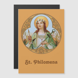 St Philomena (BK 05) 5-tums (x7) Magnetiskt gratul