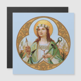 St Philomena (BK 05)-kort för magnethälsning i kva
