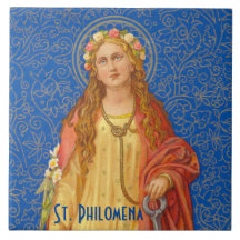 St. Philomena med Anchor (SNV 051)