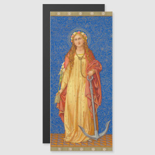 St. Philomena med Anchor (SNV 051) Magnet