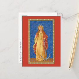 St. Philomena med Anchor (SNV 051) vykort