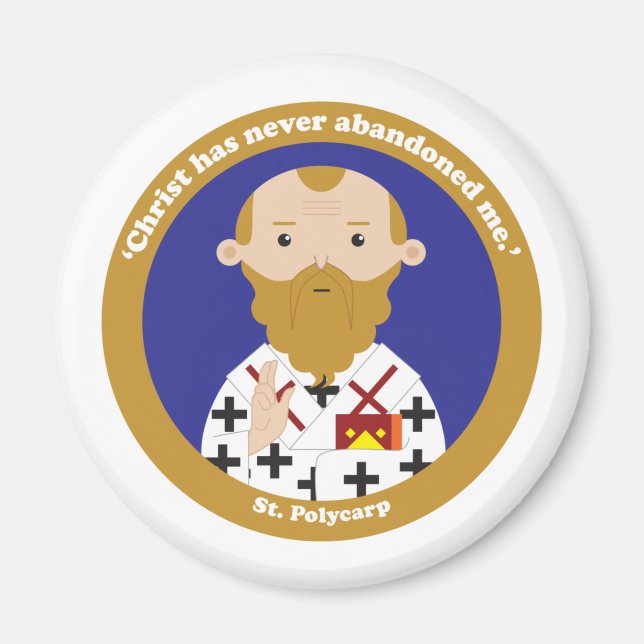 St. Polycarp Magnet (Framsidan)