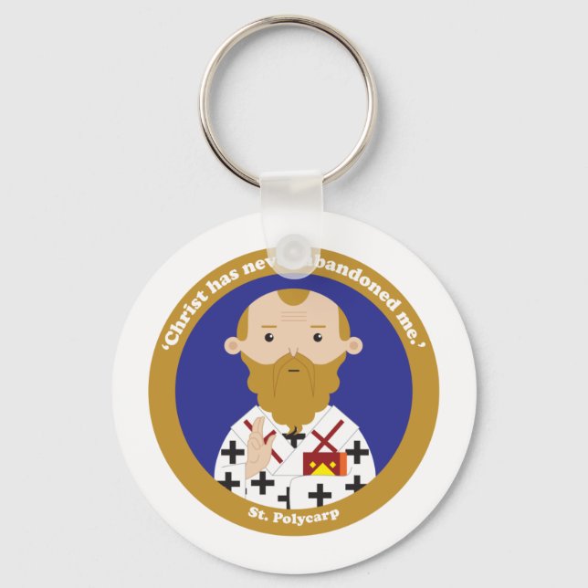 St. Polycarp Nyckelring (Framsida)