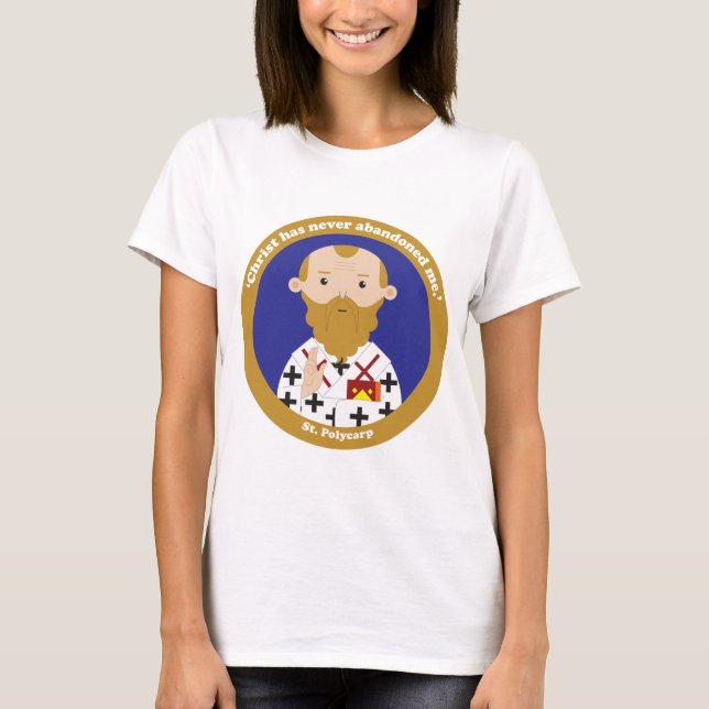 St. Polycarp T Shirt (Framsida)