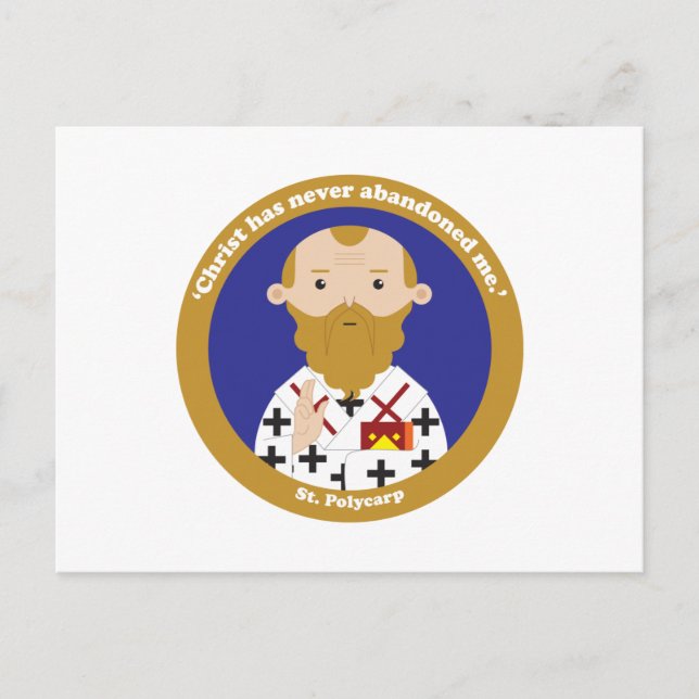 St. Polycarp Vykort (Framsida)