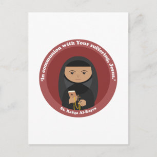 St. Rafqa Al-Rayes Vykort