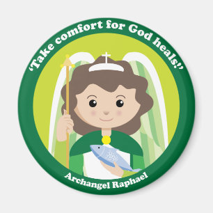 St. Raphael Archangel Magnet