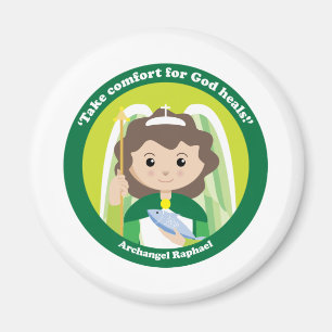 St. Raphael Archangel Magnet