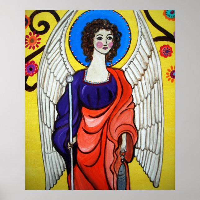 ST RAPHAEL ARCHANGEL POSTER (Framsidan)